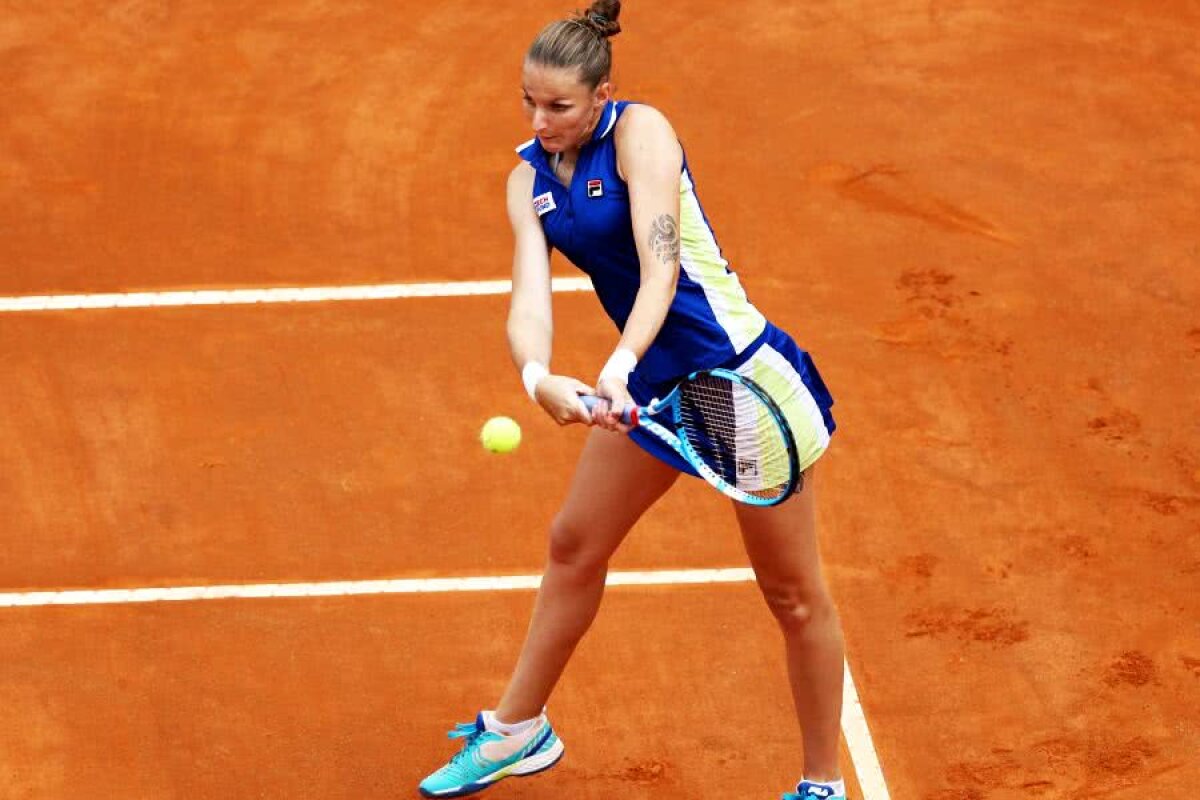 JOHANNA KONTA - KAROLINA PLISKOVA // VIDEO+FOTO Pliskova, prea puternică pentru Konta » Cehoaica se impune la Roma și o depășește pe Simona Halep în clasamentul WTA!