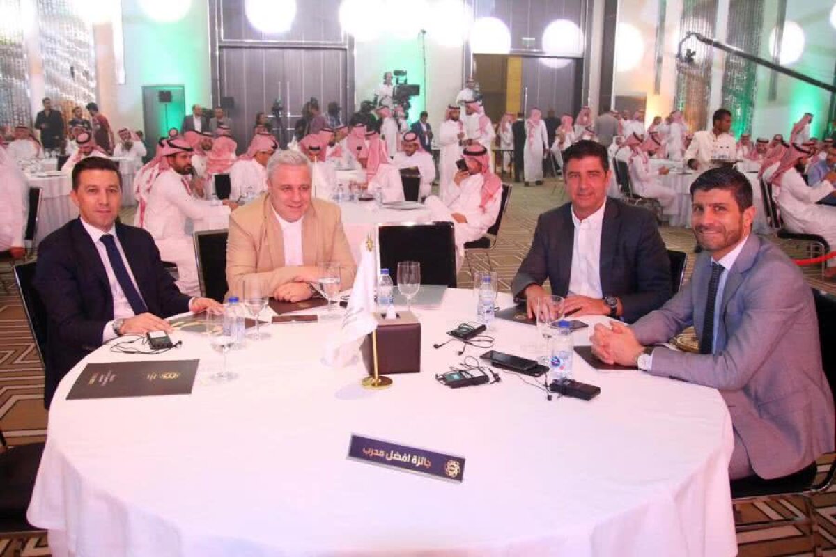 FOTO Marius Șumudică, desemnat al treilea cel mai bun antrenor din Arabia Saudită