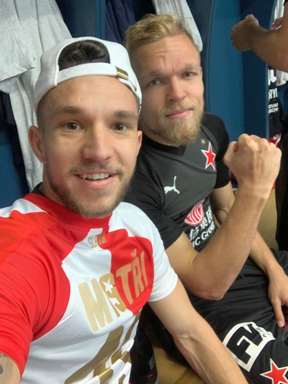 VIDEO + FOTO Alex Băluță a câștigat titlul de campion în Cehia cu Slavia Praga!