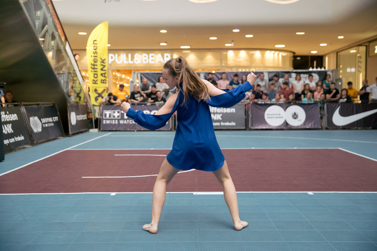 GALERIE FOTO Sub ochii triplei campioane olimpice Simona Amânar, echipele românești au dominat la Timișoara Streetball