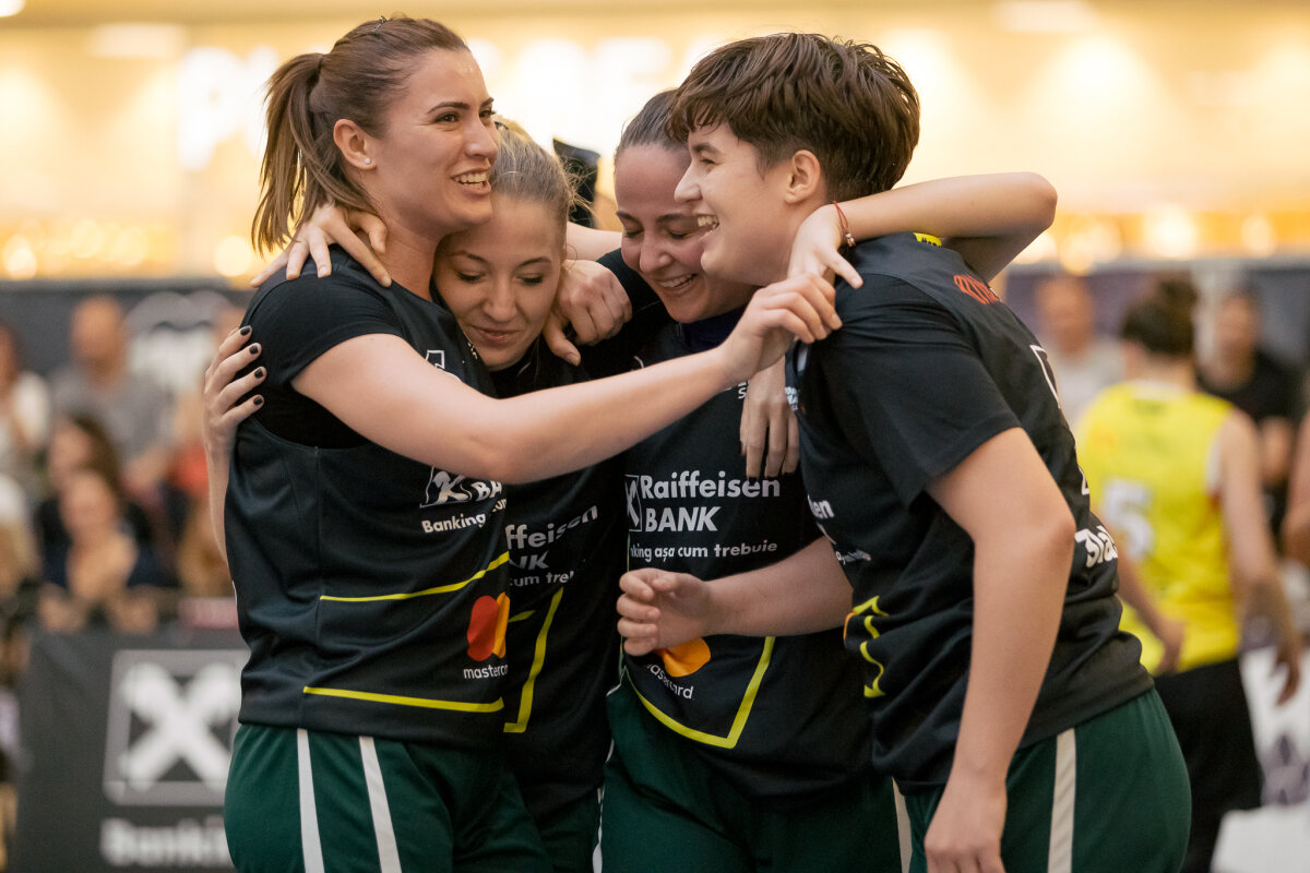 GALERIE FOTO Sub ochii triplei campioane olimpice Simona Amânar, echipele românești au dominat la Timișoara Streetball