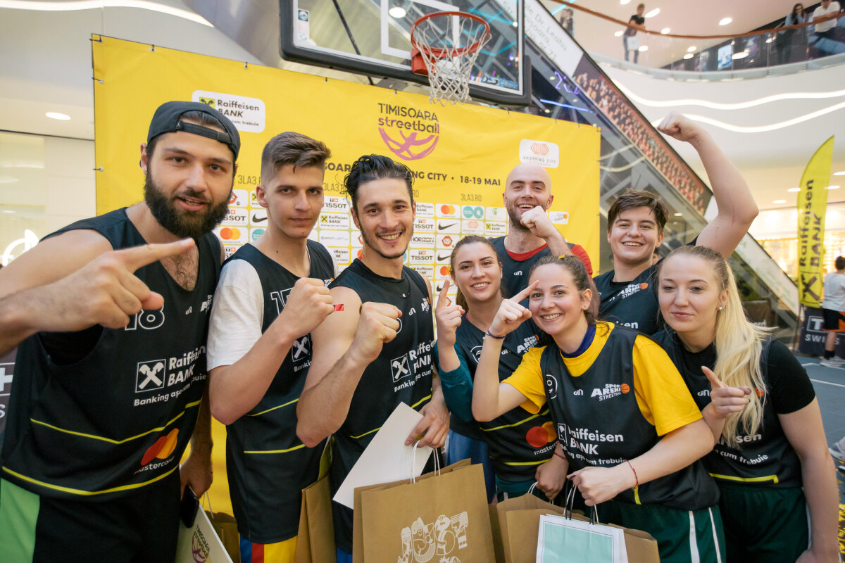 GALERIE FOTO Sub ochii triplei campioane olimpice Simona Amânar, echipele românești au dominat la Timișoara Streetball