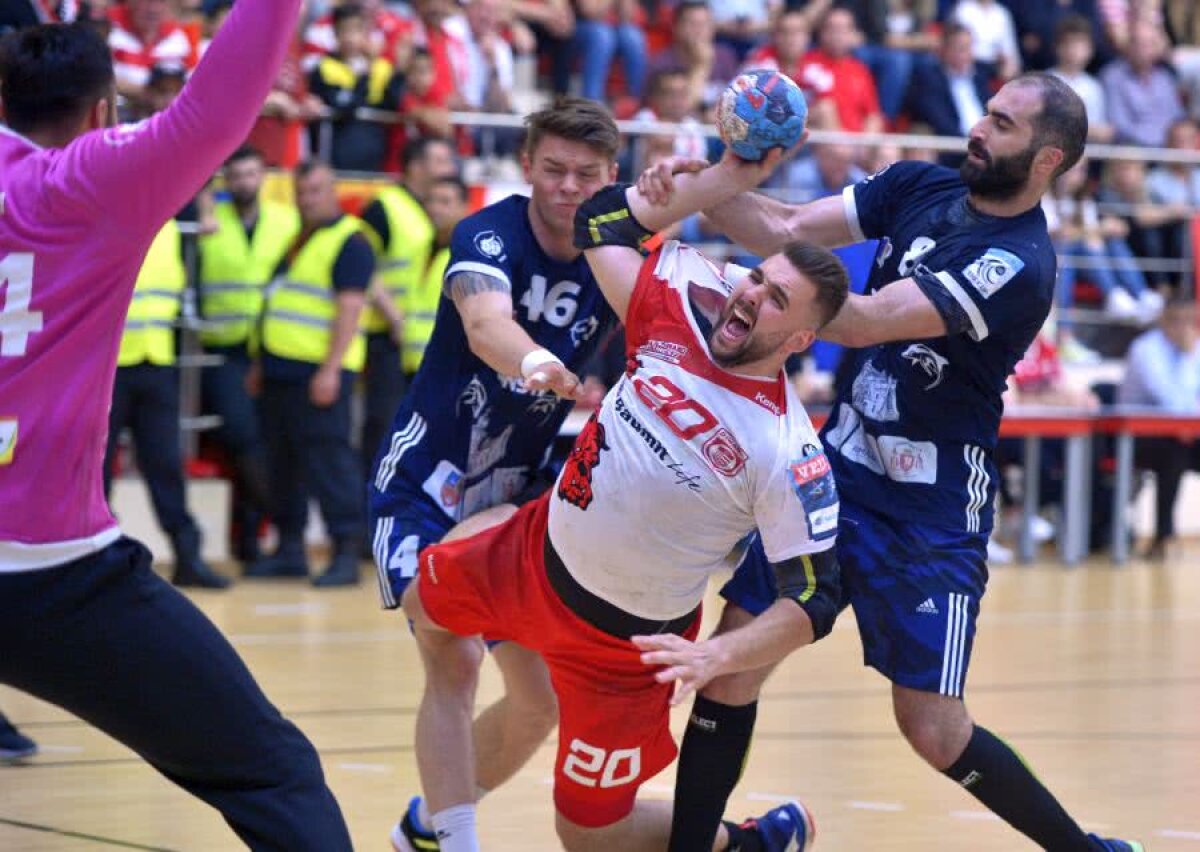 VIDEO+FOTO Dinamo e din nou campioană la handbal masculin! A zdrobit Constanța în finală, într-o atmosferă fantastică