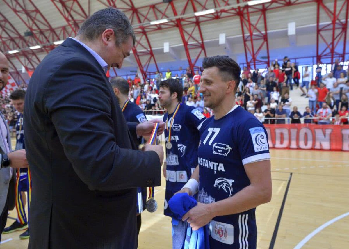 VIDEO+FOTO Dinamo e din nou campioană la handbal masculin! A zdrobit Constanța în finală, într-o atmosferă fantastică