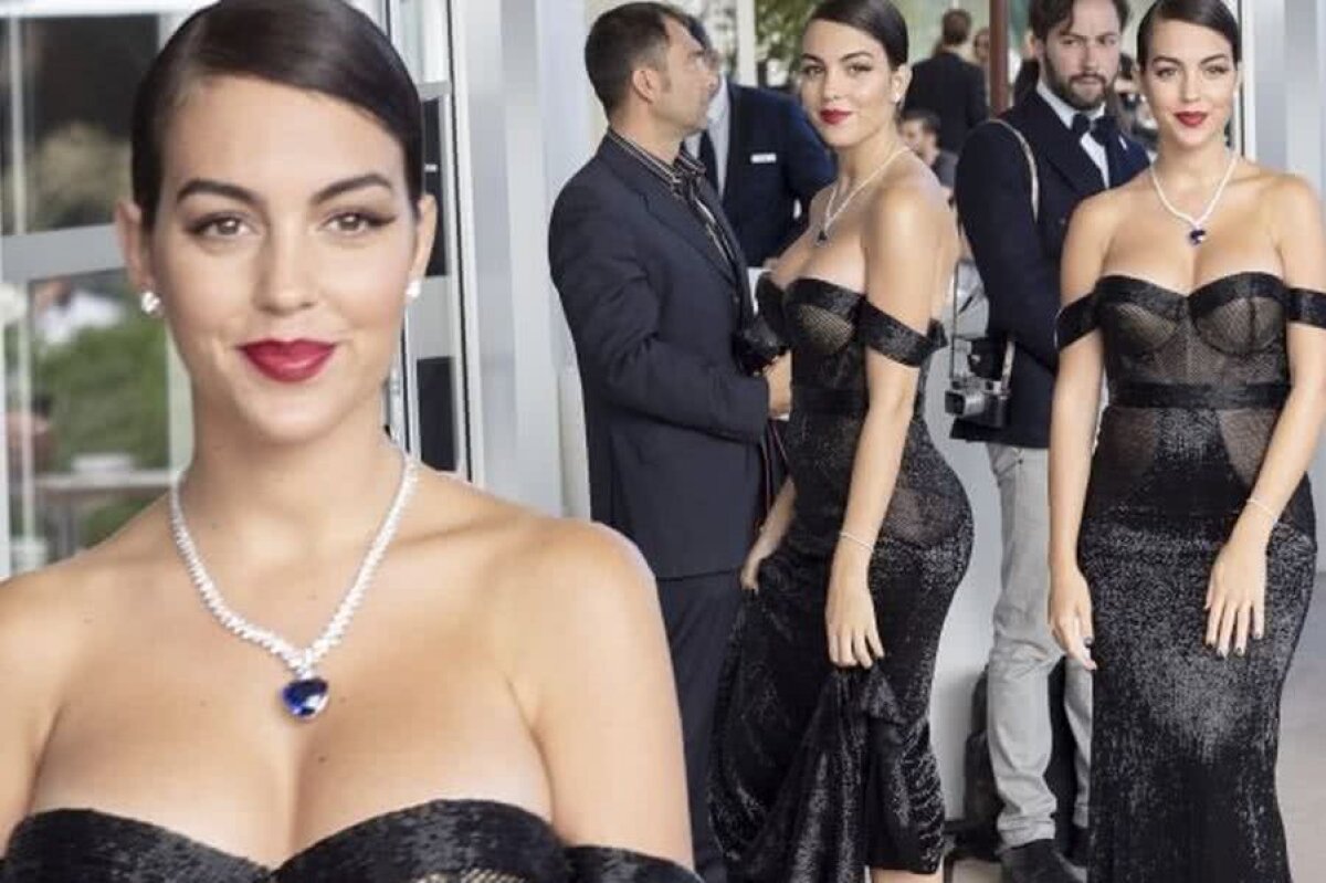 FOTO Georgina Rodriguez, apariție de senzație la Festivalul de la Cannes » A purtat o rochie care i-a scos formele în evidență