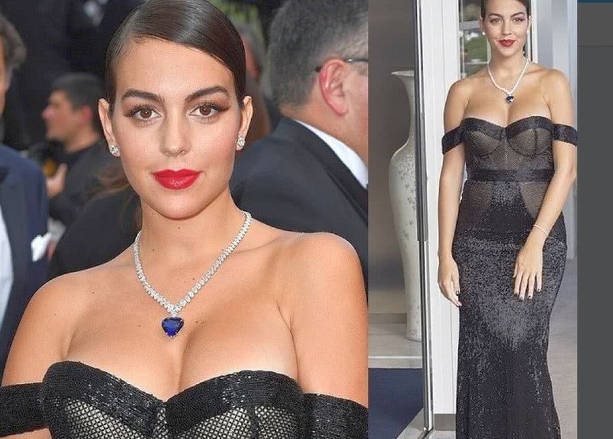 FOTO Georgina Rodriguez, apariție de senzație la Festivalul de la Cannes » A purtat o rochie care i-a scos formele în evidență