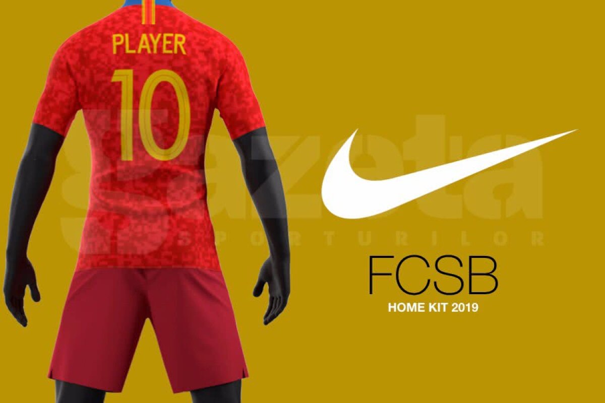 NOUL ECHIPAMENT FCSB // EXCLUSIV FOTO Așa arată tricourile propuse de Nike pentru sezonul viitor: sunt inspirate din armată!