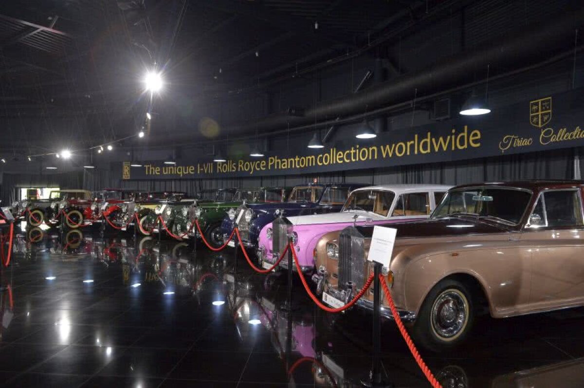 FOTO Seria unică în lume! Ion Țiriac, singurul care deține colecția de lux Rolls Royce Phantom: „Pe al optulea încă nu l-am cumpărat, că sunt măgar”