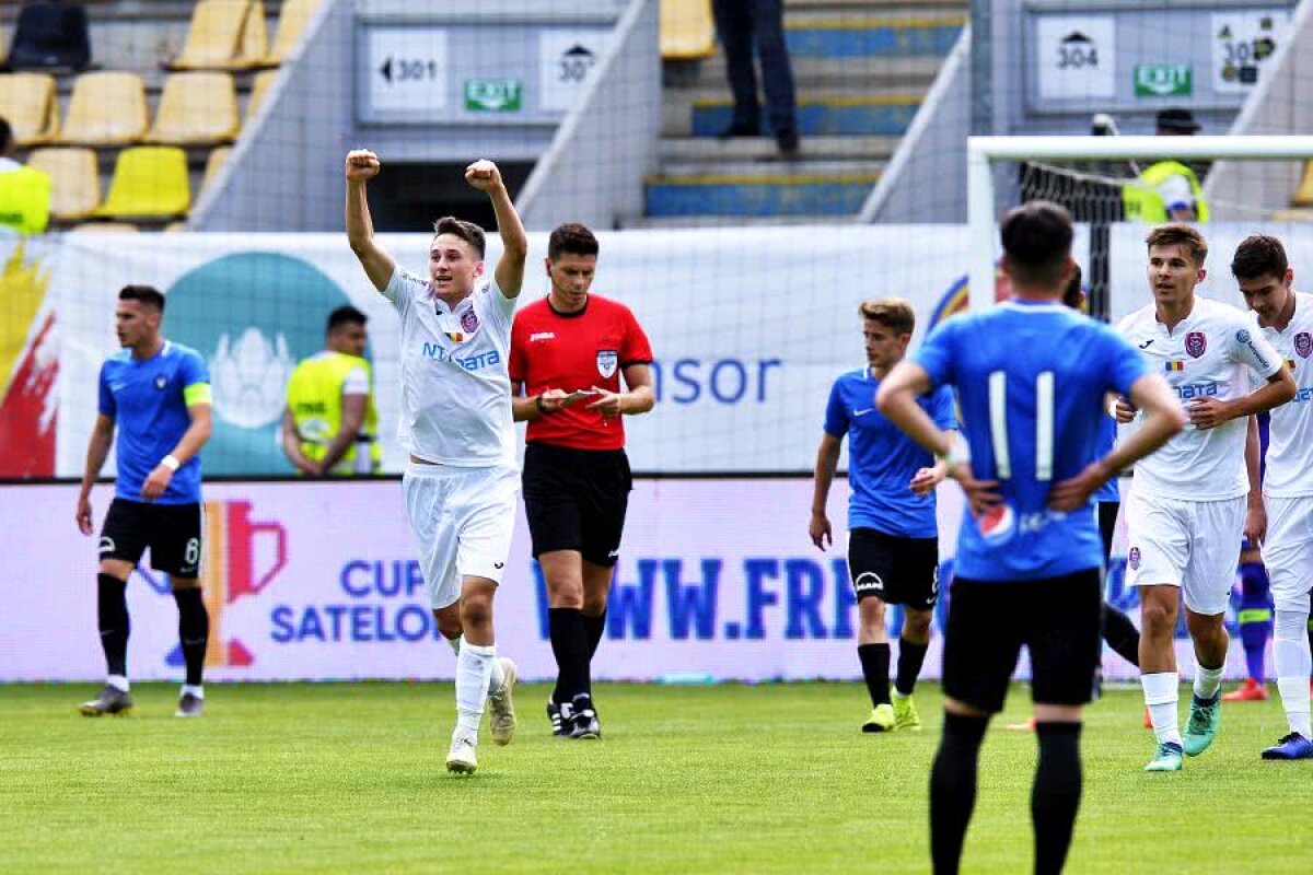 CFR CLUJ U19 - VIITORUL U19 3-1 // FOTO + VIDEO Puștii CFR-ului au câștigat Cupa României U19, după o încleștare spectaculoasă cu Viitorul 