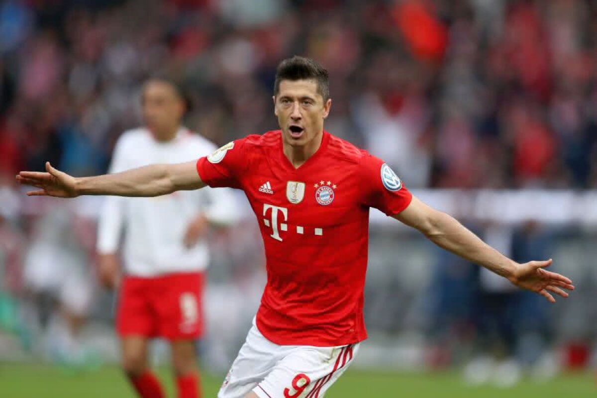 Bayern Munchen a învins Leipzig în Cupa Germaniei, 3-0, și a realizat eventul » Robert Lewandowski a fost omul meciului