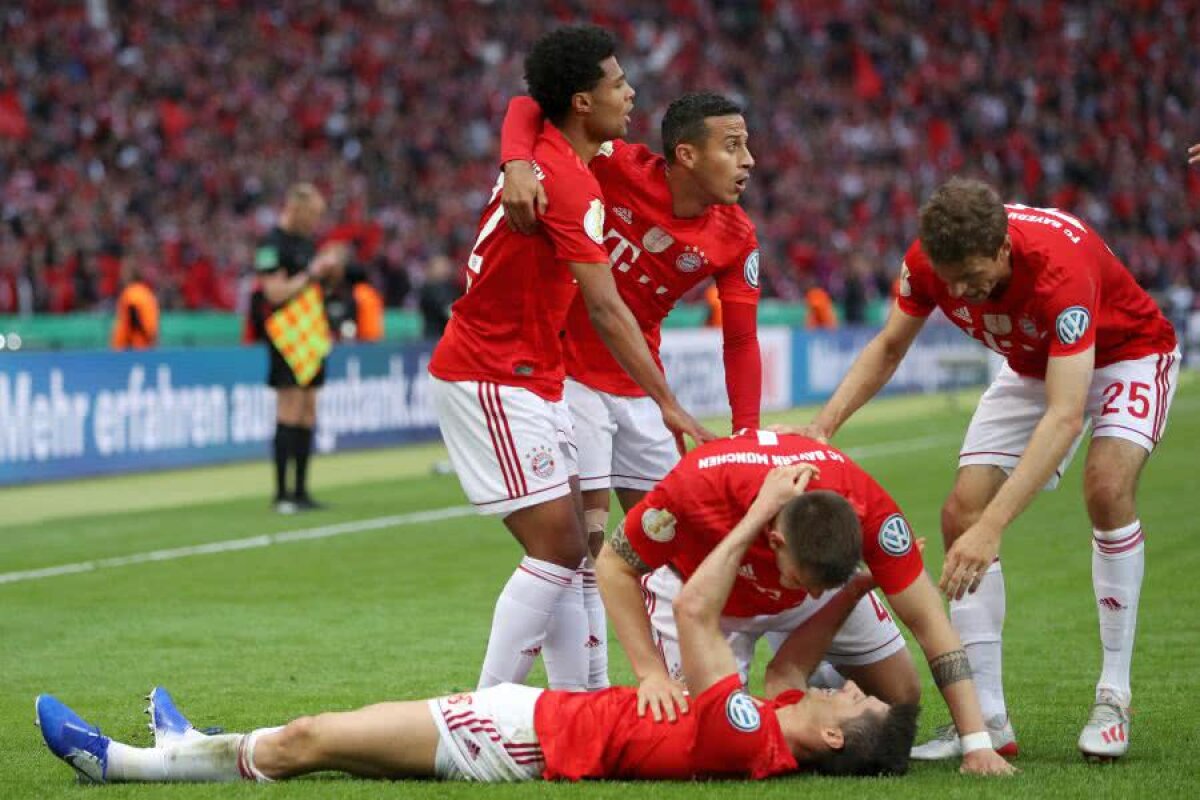 Bayern Munchen a învins Leipzig în Cupa Germaniei, 3-0, și a realizat eventul » Robert Lewandowski a fost omul meciului