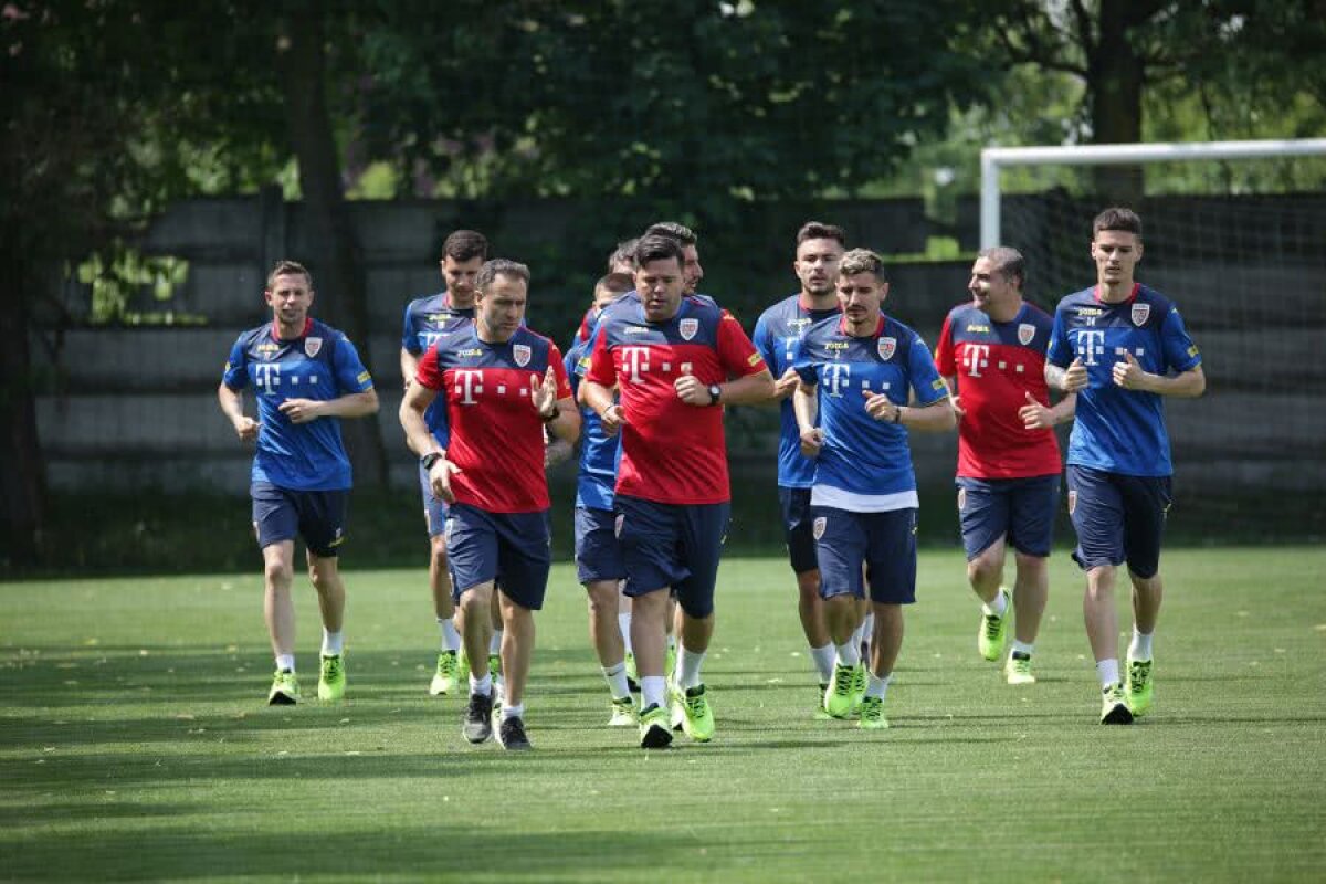 FOTO 10 „tricolori” se antrenează deja la Mogoșoaia pentru „dubla” cu Norvegia și Malta » Iulian Cristea e printre ei