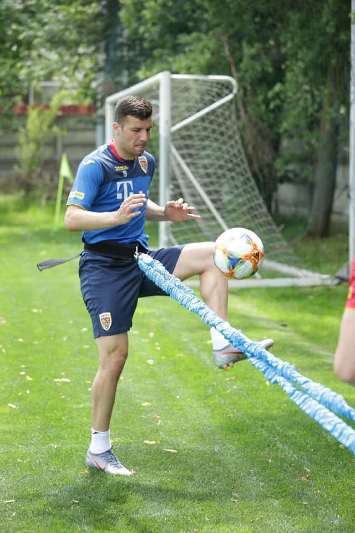 NORVEGIA - ROMÂNIA // FOTO Cosmin Contra i-a pregătit la capitolul forță pe „tricolori” înaintea dublei cu Norvegia și Malta