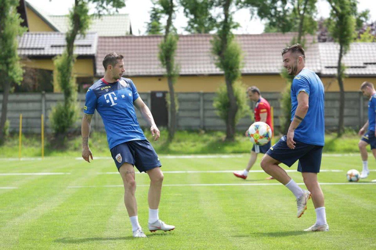 NORVEGIA - ROMÂNIA // FOTO Cosmin Contra i-a pregătit la capitolul forță pe „tricolori” înaintea dublei cu Norvegia și Malta