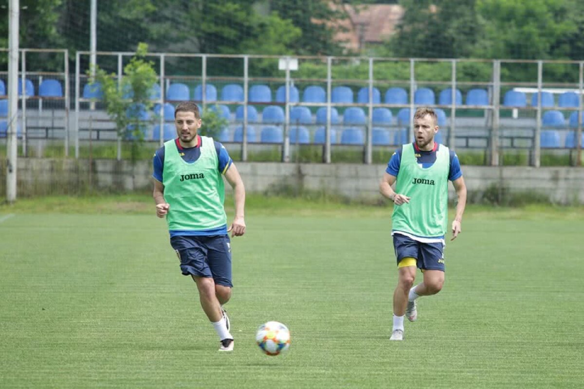 NORVEGIA - ROMÂNIA // FOTO Cosmin Contra i-a pregătit la capitolul forță pe „tricolori” înaintea dublei cu Norvegia și Malta