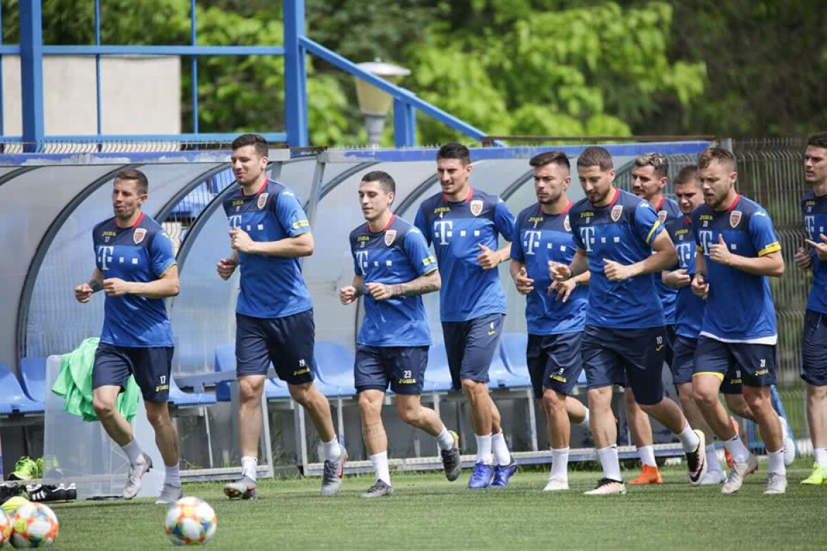 NORVEGIA - ROMÂNIA // FOTO Cosmin Contra i-a pregătit la capitolul forță pe „tricolori” înaintea dublei cu Norvegia și Malta