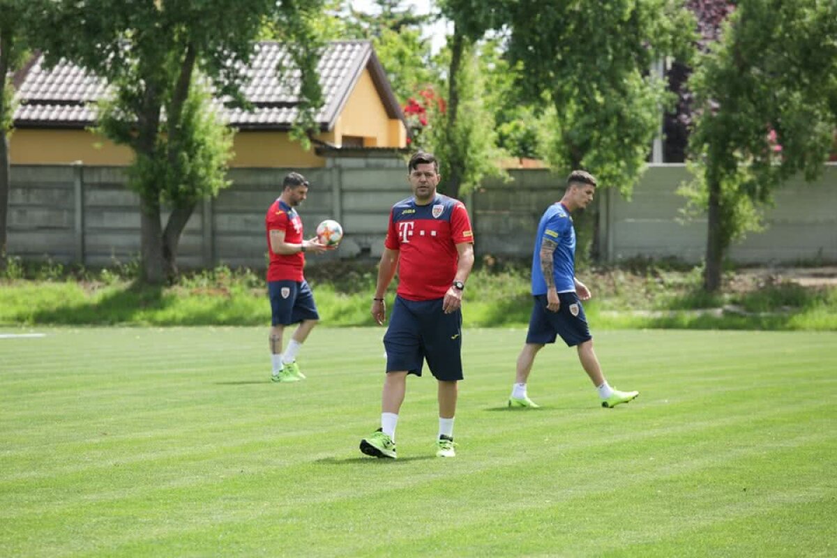 NORVEGIA - ROMÂNIA // FOTO Cosmin Contra i-a pregătit la capitolul forță pe „tricolori” înaintea dublei cu Norvegia și Malta
