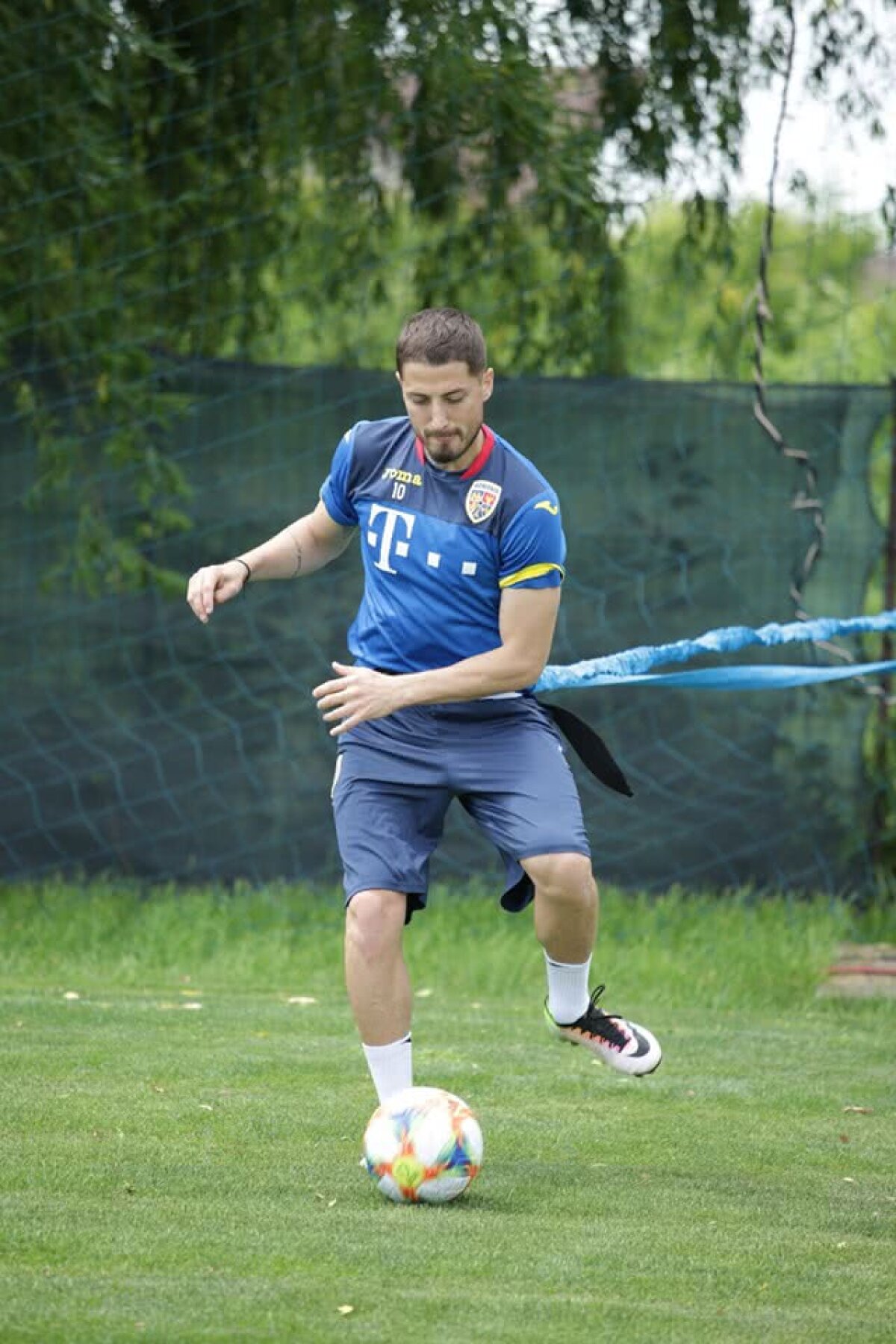 NORVEGIA - ROMÂNIA // FOTO Cosmin Contra i-a pregătit la capitolul forță pe „tricolori” înaintea dublei cu Norvegia și Malta