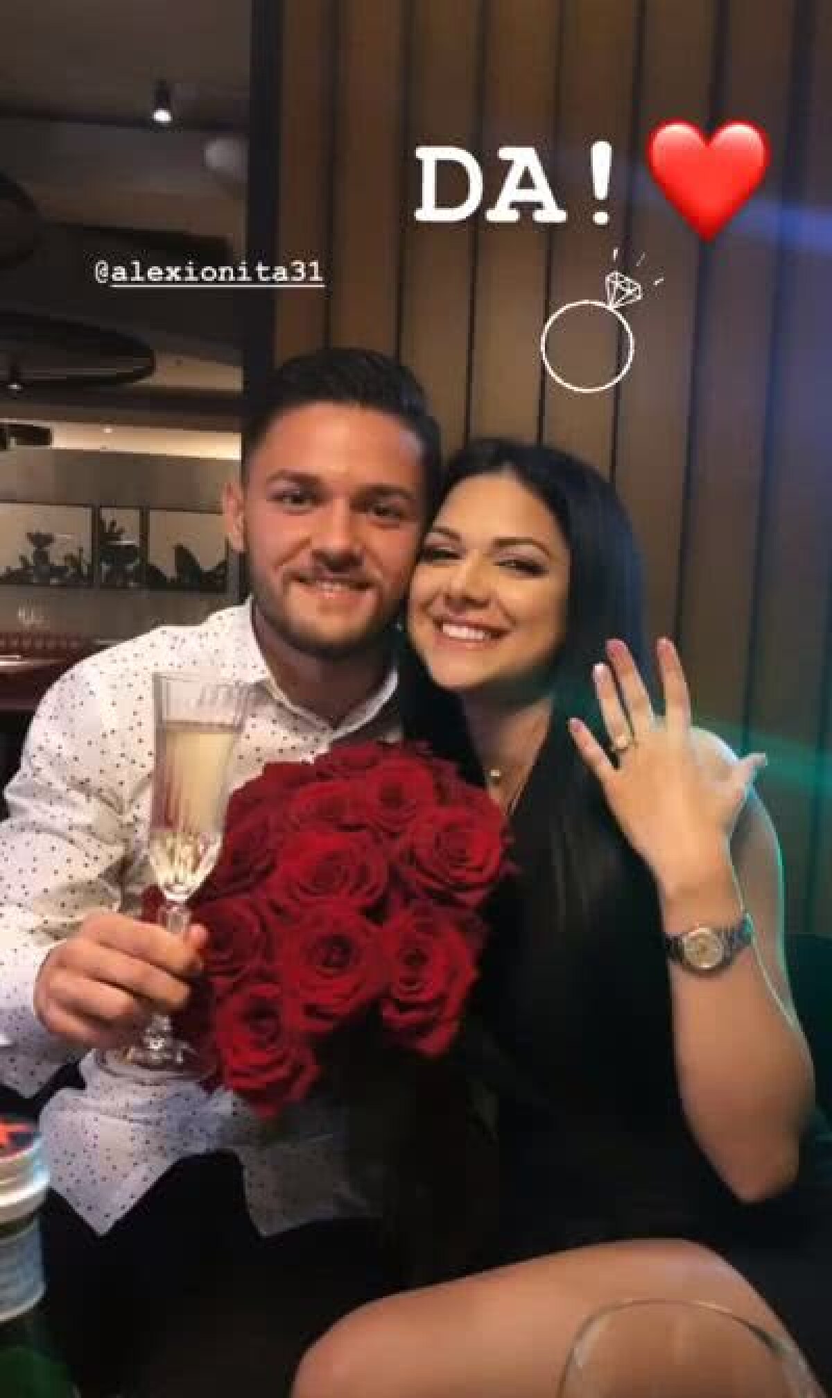 FOTO Alex Ioniță a punctat decisiv în plan personal: a cerut-o pe Adriana de soție după 8 luni de relație
