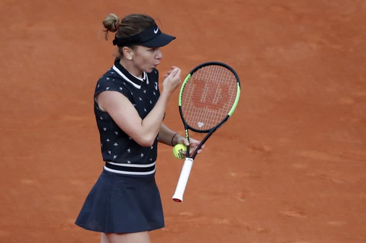 GALERIE FOTO Victorie chinuită pentru Simona Halep cu Ajla Tomljanovic în turul 1 de la Roland Garros! Știe cu cine va juca mai departe 