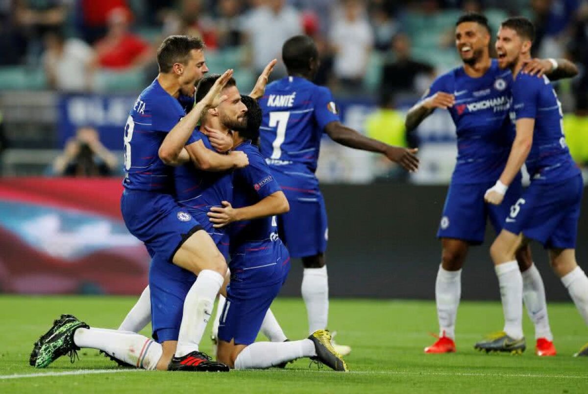 CHELSEA - ARSENAL 4-1 // VIDEO+FOTO Albastrul fericirii » Chelsea câștigă finala Europa League londoneză! Eden Hazard, prestație de gală înaintea plecării la Real Madrid