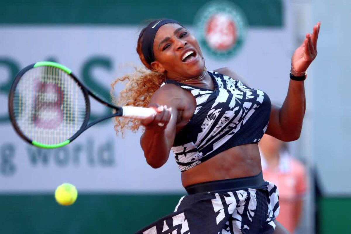 VIDEO + FOTO Serena Williams, out de la Roland Garros! Americanca, eliminată de o jucătoare cu 17 ani mai tânără  » Simona Halep are DRUM LIBER spre trofeu!