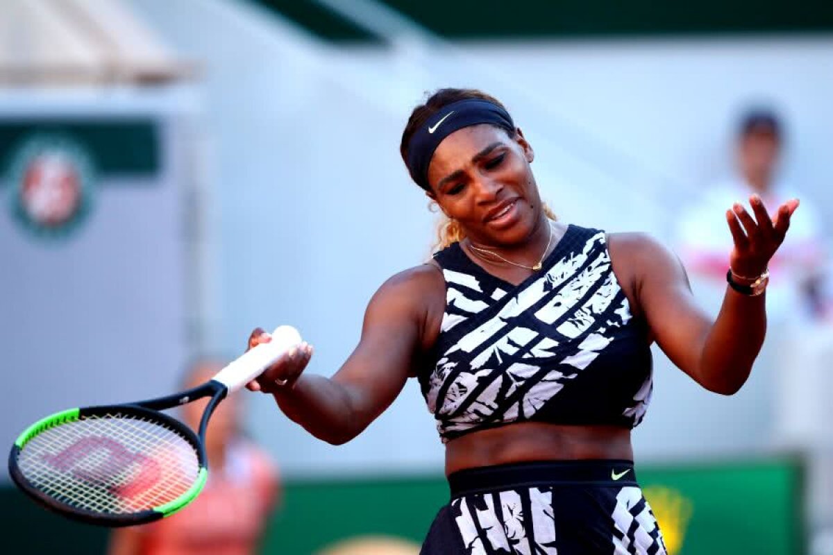 VIDEO + FOTO Serena Williams, out de la Roland Garros! Americanca, eliminată de o jucătoare cu 17 ani mai tânără  » Simona Halep are DRUM LIBER spre trofeu!