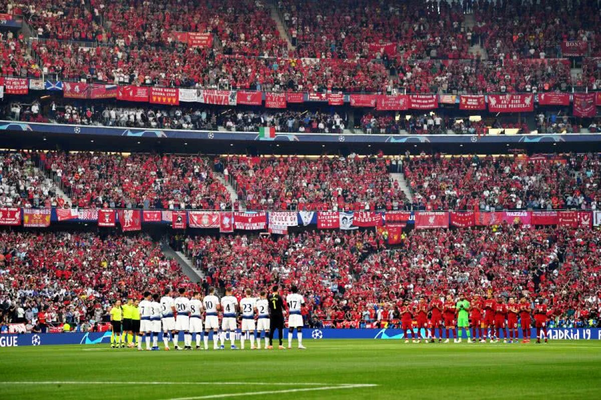 TOTTENHAM - LIVERPOOL 0-2 // FOTO + VIDEO Momente emoționante înainte de finala Ligii: un stadion întreg, în lacrimi după moartea lui Jose Antonio Reyes