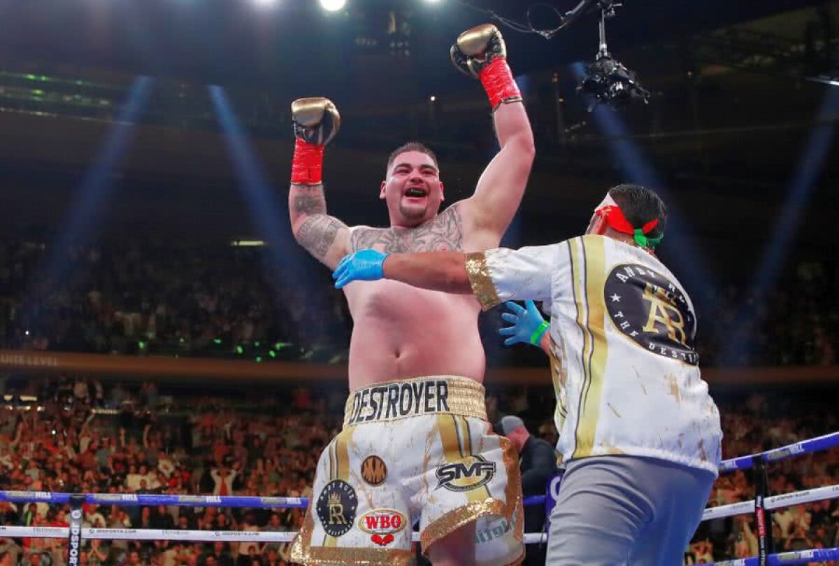VIDEO+FOTO Surpriză uriașă la categoria grea! Andy Ruiz jr. a șocat lumea boxului și l-a învins pe Anthony Joshua