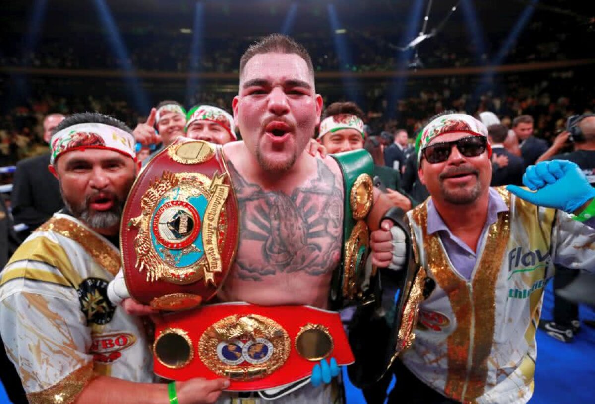 VIDEO+FOTO Surpriză uriașă la categoria grea! Andy Ruiz jr. a șocat lumea boxului și l-a învins pe Anthony Joshua