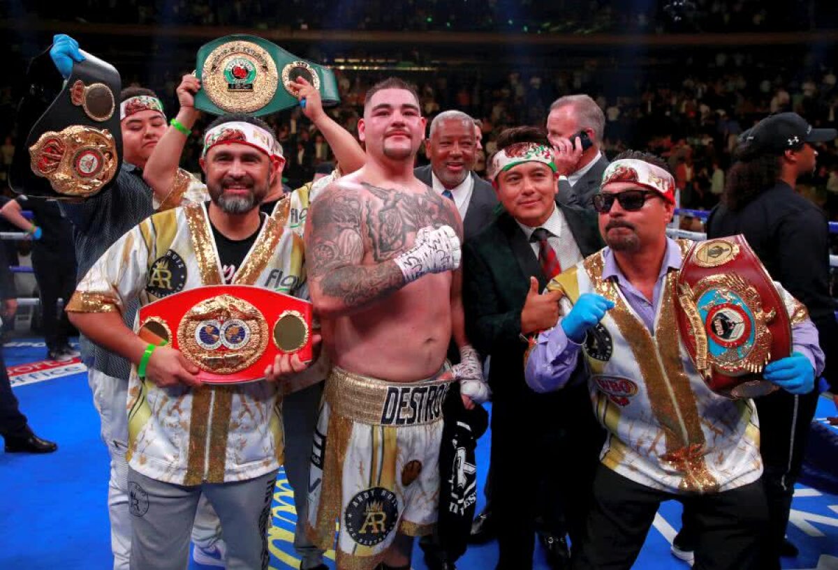 VIDEO+FOTO Surpriză uriașă la categoria grea! Andy Ruiz jr. a șocat lumea boxului și l-a învins pe Anthony Joshua