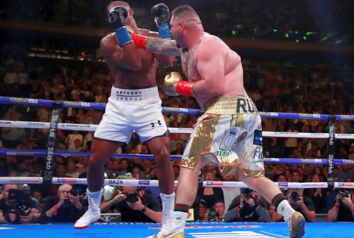 VIDEO+FOTO Surpriză uriașă la categoria grea! Andy Ruiz jr. a șocat lumea boxului și l-a învins pe Anthony Joshua