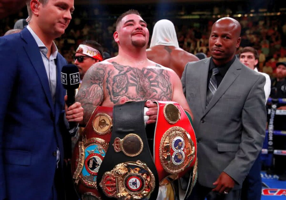 VIDEO+FOTO Surpriză uriașă la categoria grea! Andy Ruiz jr. a șocat lumea boxului și l-a învins pe Anthony Joshua