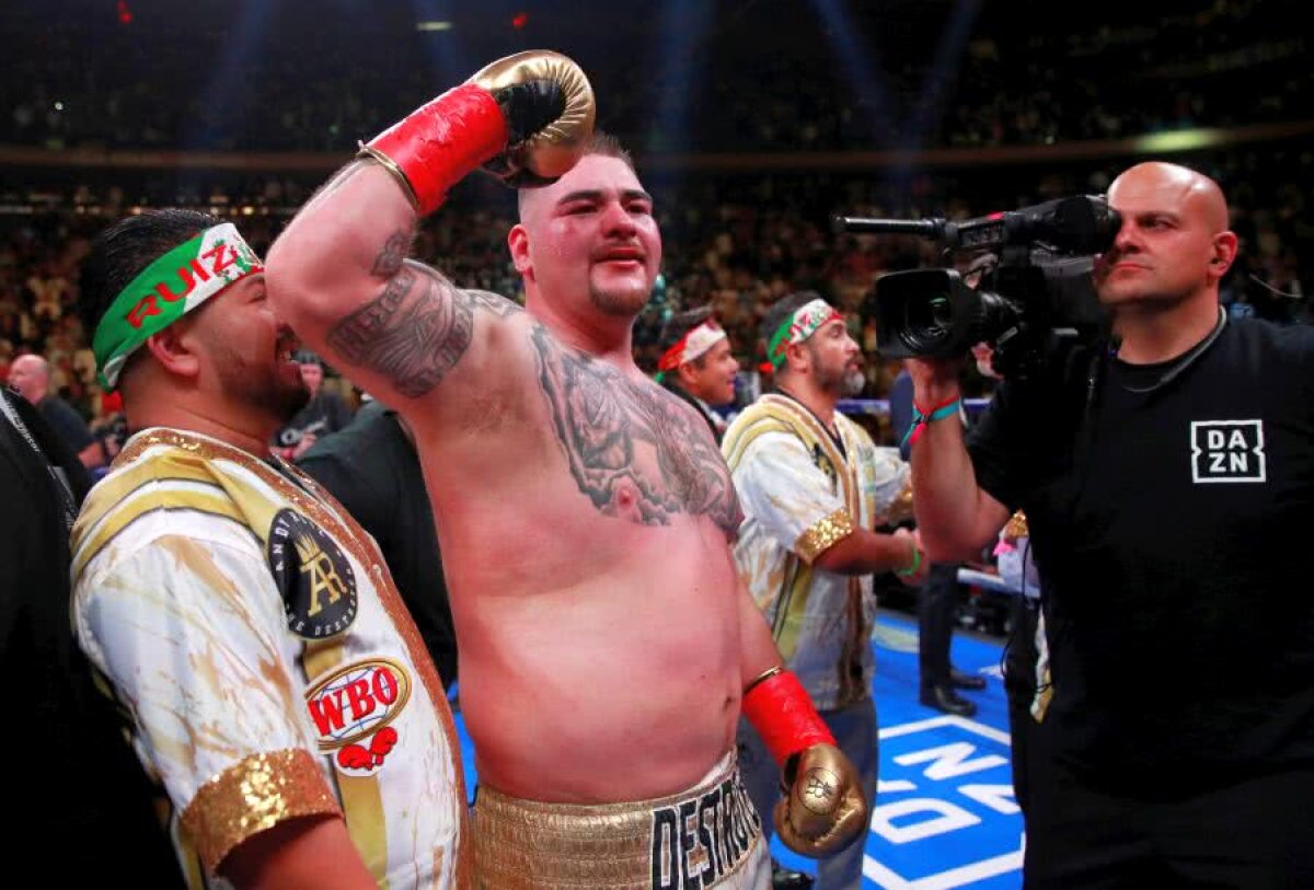 VIDEO+FOTO Surpriză uriașă la categoria grea! Andy Ruiz jr. a șocat lumea boxului și l-a învins pe Anthony Joshua