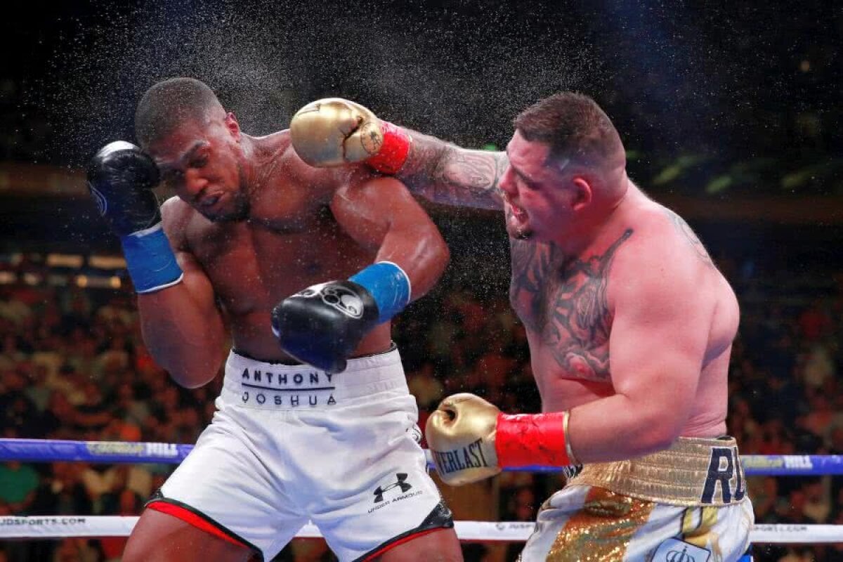 VIDEO+FOTO Surpriză uriașă la categoria grea! Andy Ruiz jr. a șocat lumea boxului și l-a învins pe Anthony Joshua