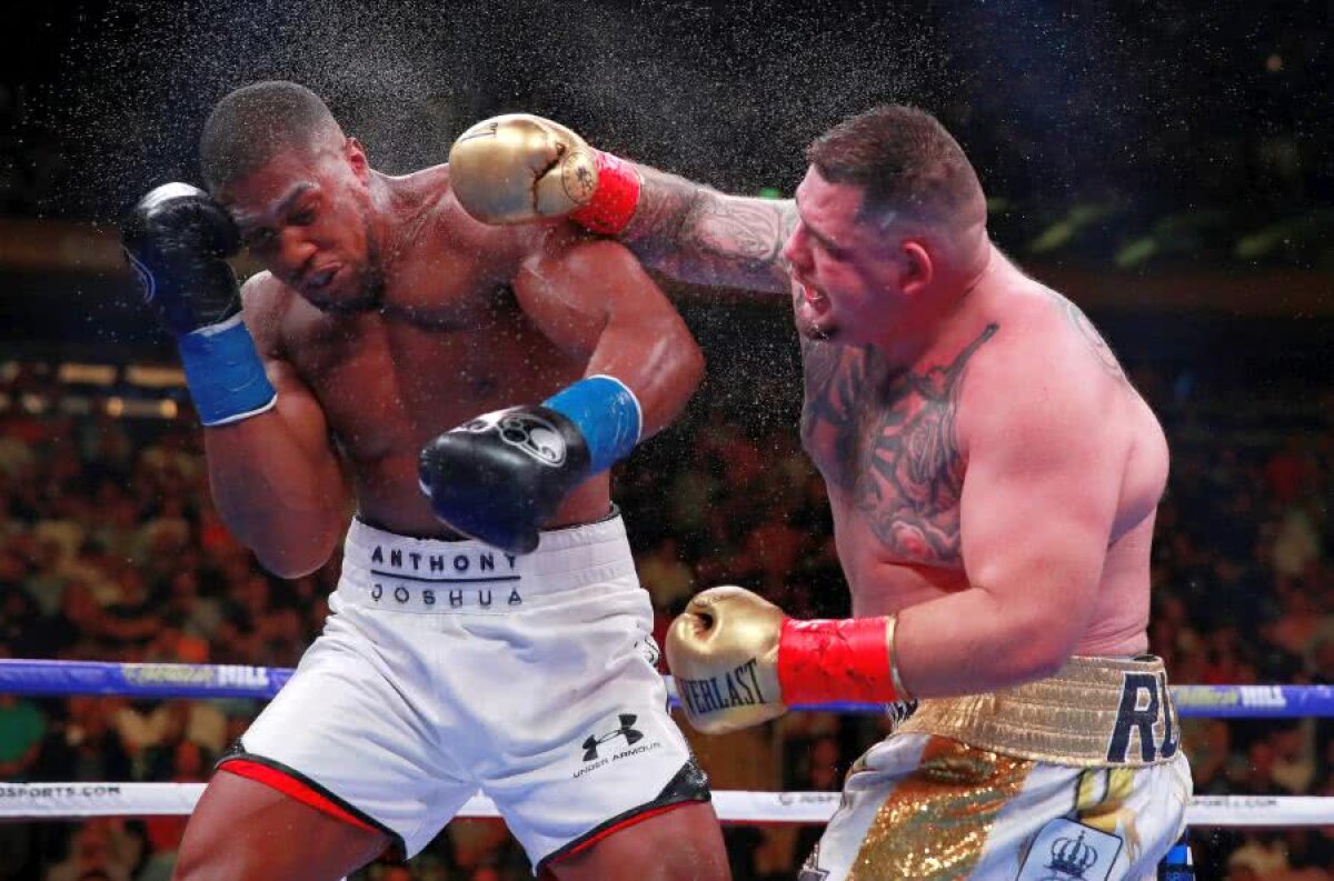 VIDEO+FOTO Surpriză uriașă la categoria grea! Andy Ruiz jr. a șocat lumea boxului și l-a învins pe Anthony Joshua