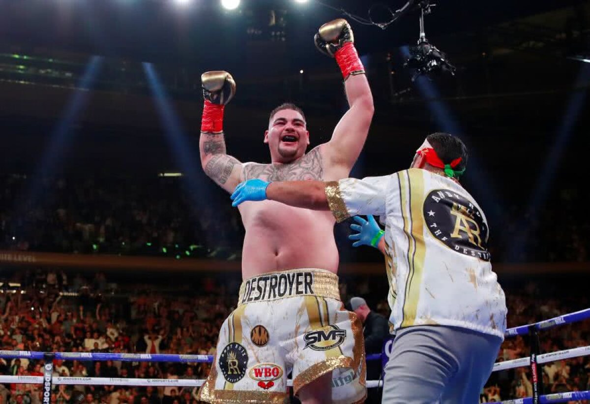 VIDEO+FOTO Surpriză uriașă la categoria grea! Andy Ruiz jr. a șocat lumea boxului și l-a învins pe Anthony Joshua