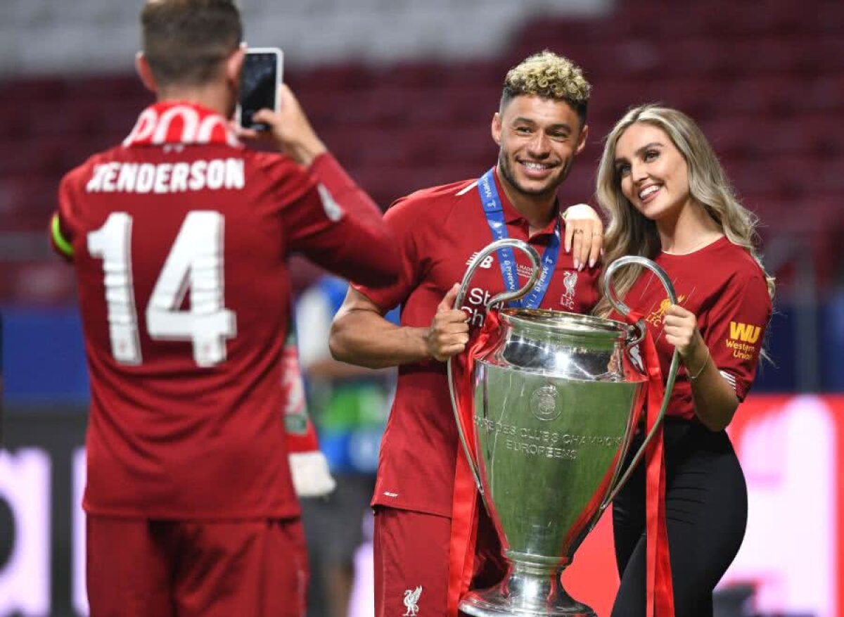 TOTTENHAM - LIVERPOOL 0-2 // FOTO Perrie Edwards, iubita lui Alex Oxlade-Chamberlain, a făcut senzație la finala Ligii » Imagini incendiare cu blonda sexy din Little Mix
