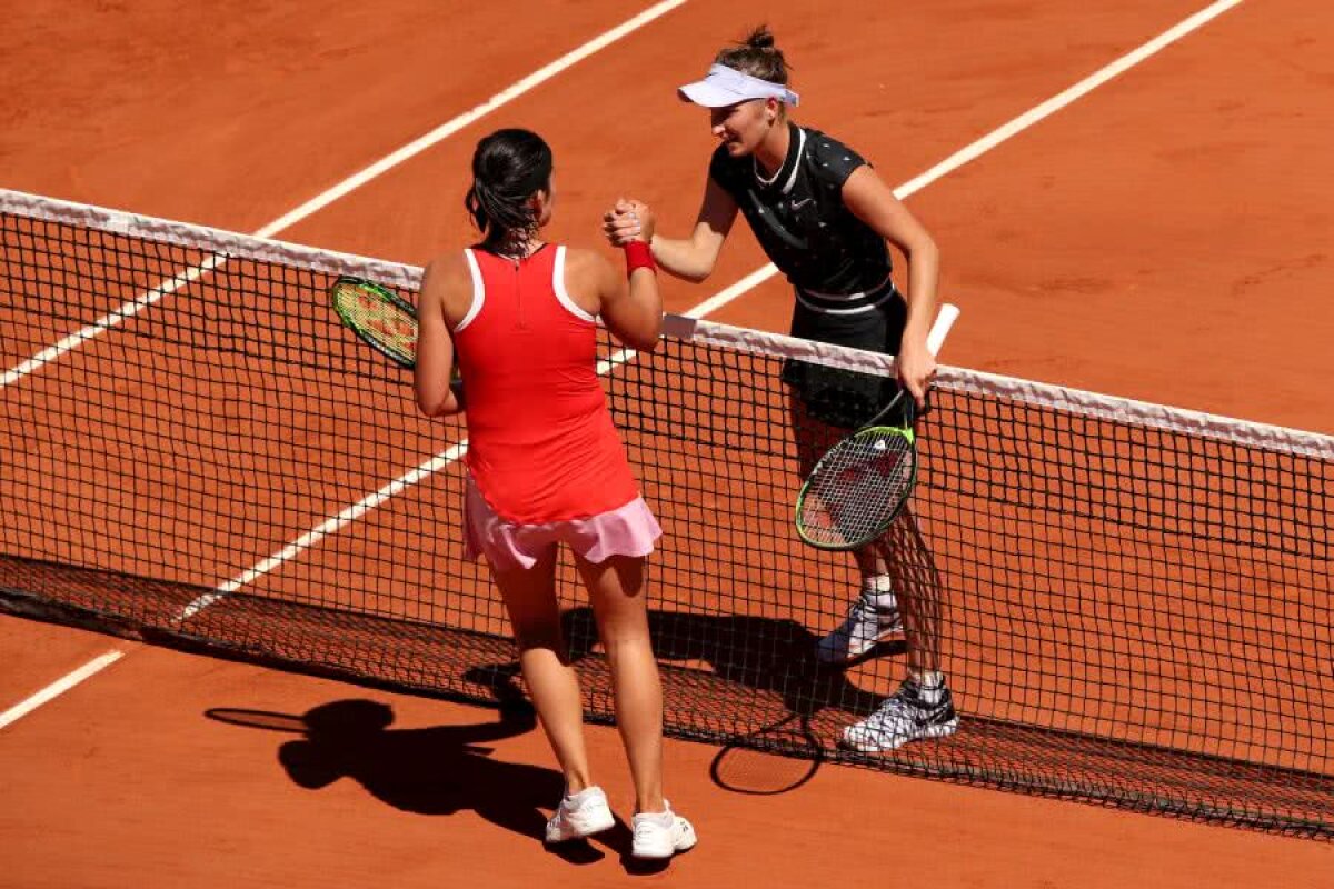 ROLAND GARROS 2019 // VIDEO+FOTO Marketa Vondrousova, coșmarul Simonei Halep din 2019, e prima sfertfinalistă de la Roland Garros! A demolat-o pe Anastasija Sevastova în 57 de minute