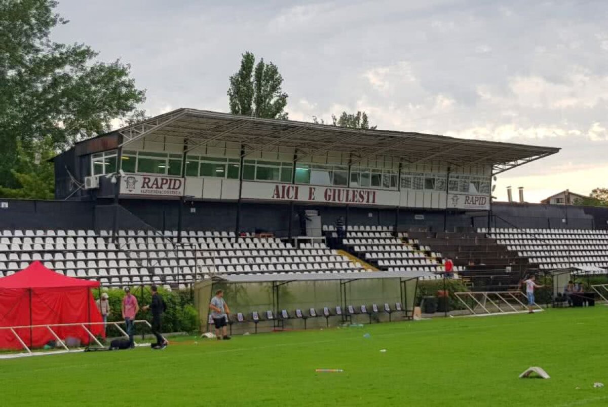 VIDEO Suporterii Stelei au distrus stadionul Rapidului » Ce sancțiuni a dat jandarmeria după Carmen- CSA