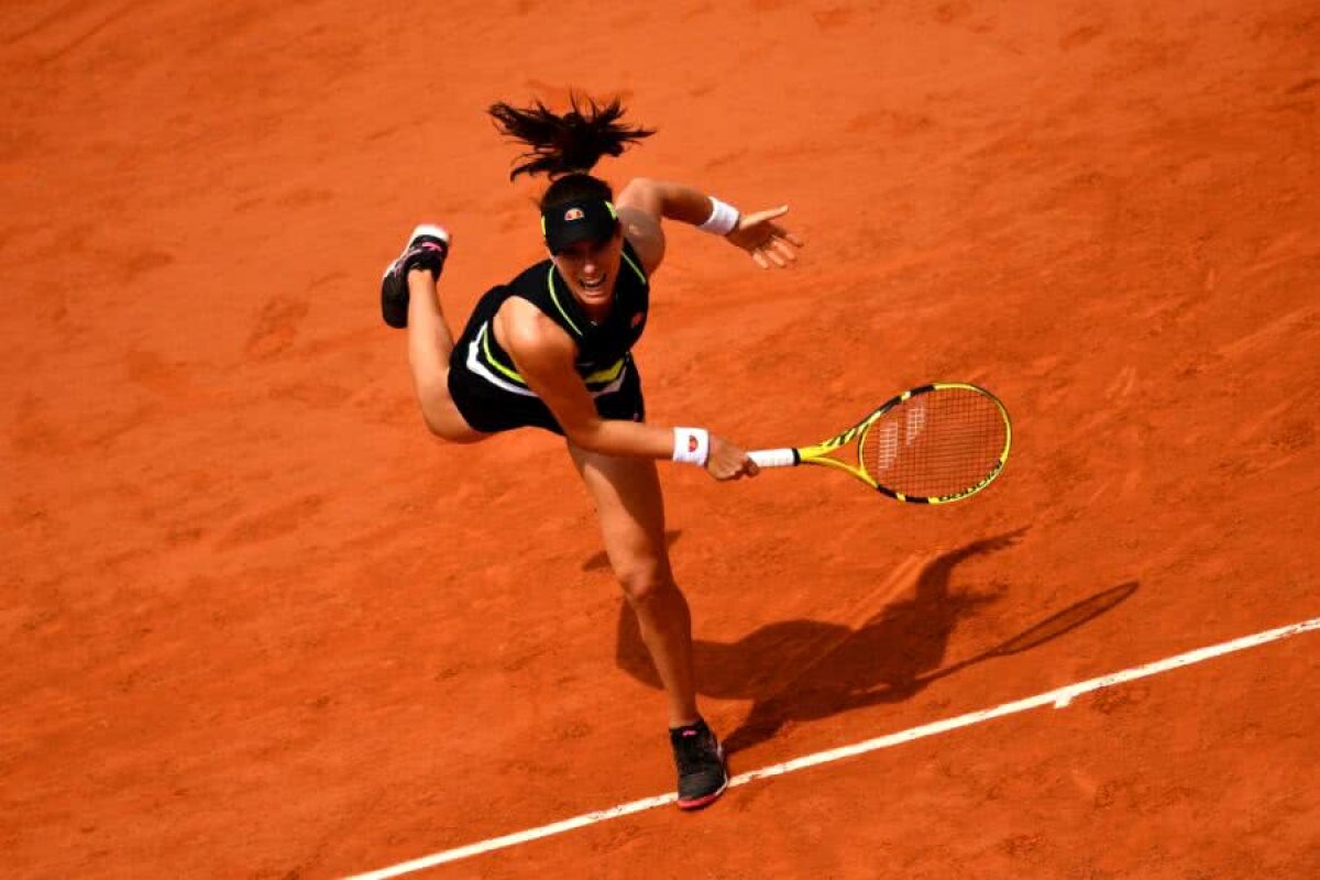 ROLAND GARROS // Johanna Konta e prima semifinalistă de la Roland Garros! Nu i-a dat nicio șansă finalistei de anul trecut, Sloane Stephens