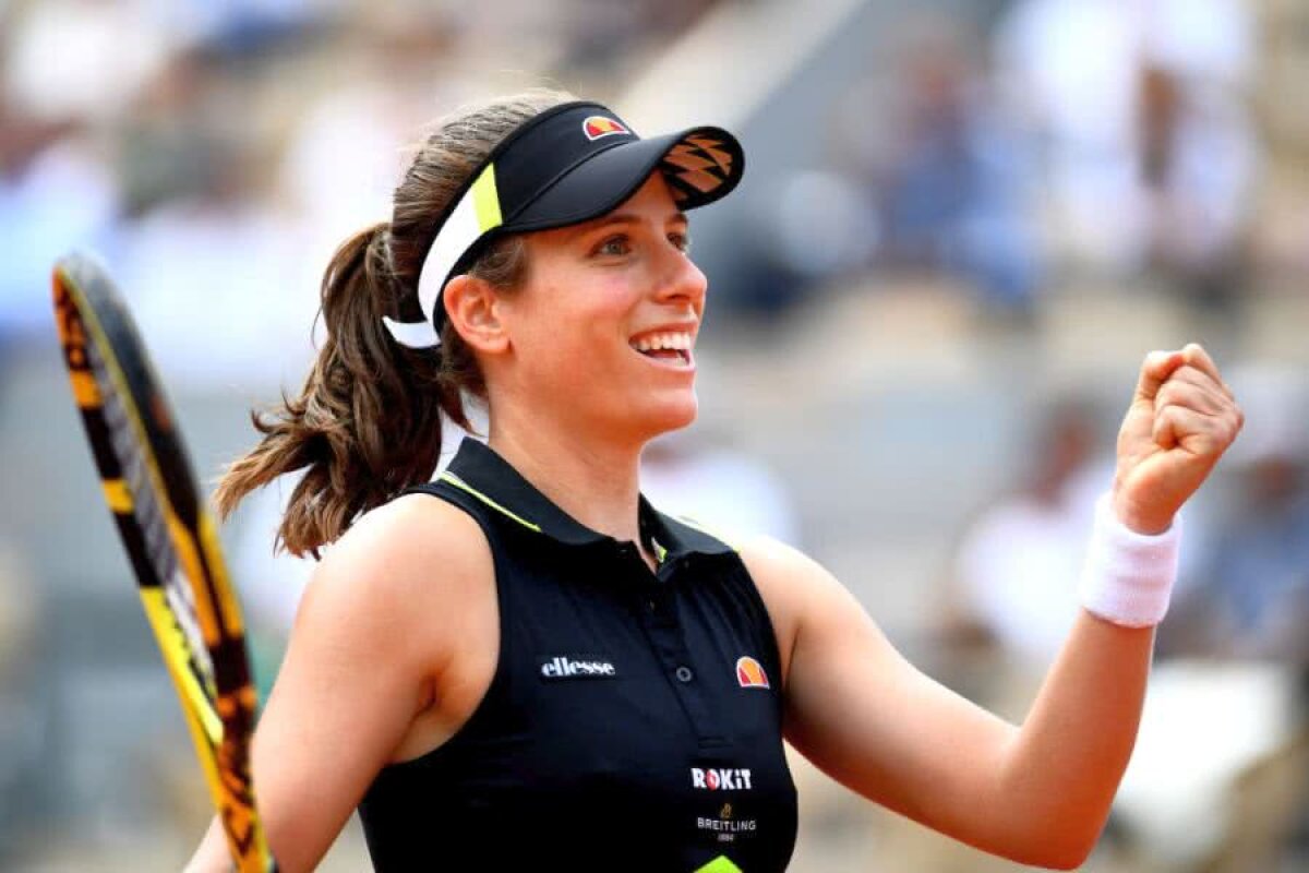 ROLAND GARROS // Johanna Konta e prima semifinalistă de la Roland Garros! Nu i-a dat nicio șansă finalistei de anul trecut, Sloane Stephens