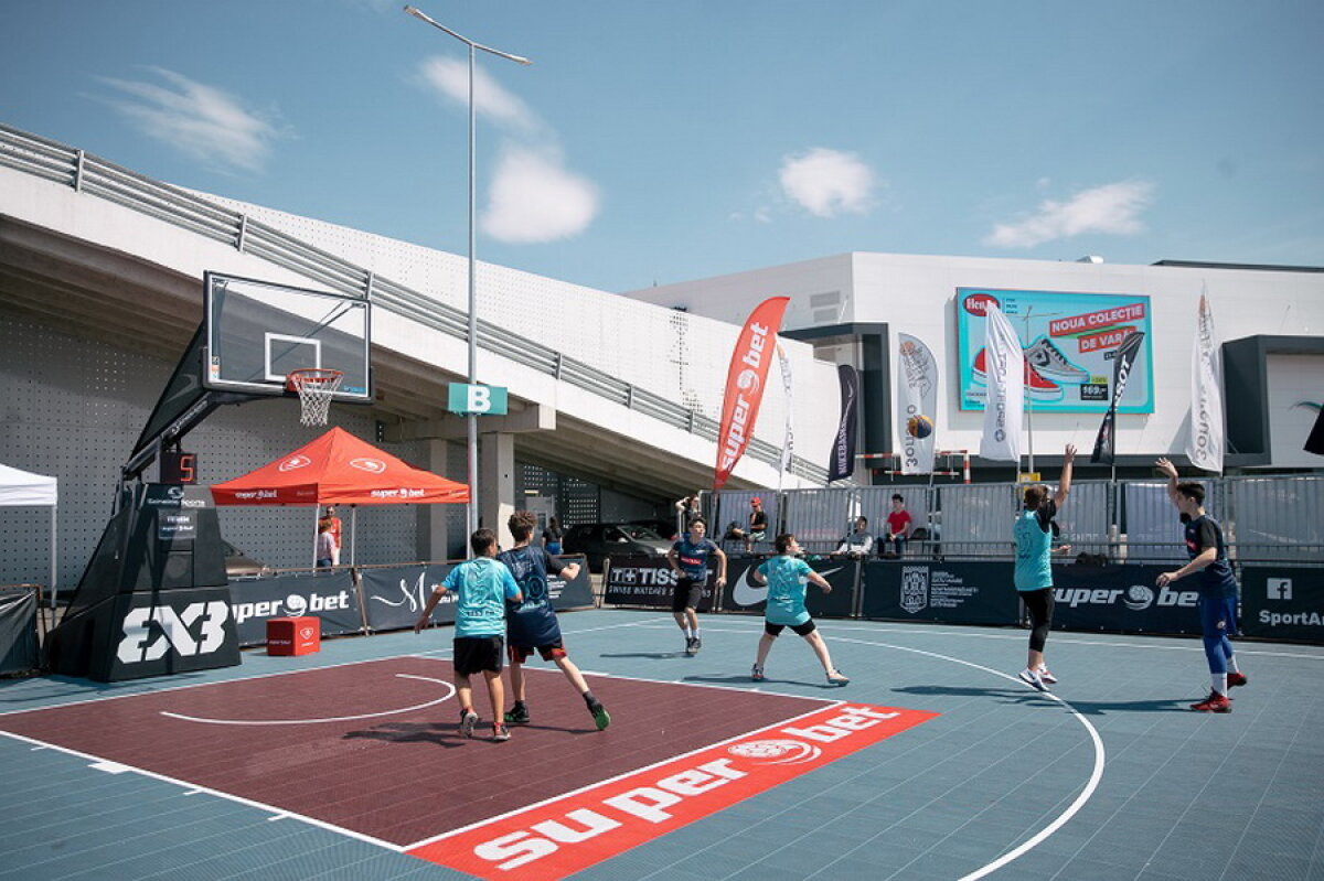 GALERIE FOTO Naționala de 3x3 la turație maximă: fetele au dominat la Satu Mare Streetball