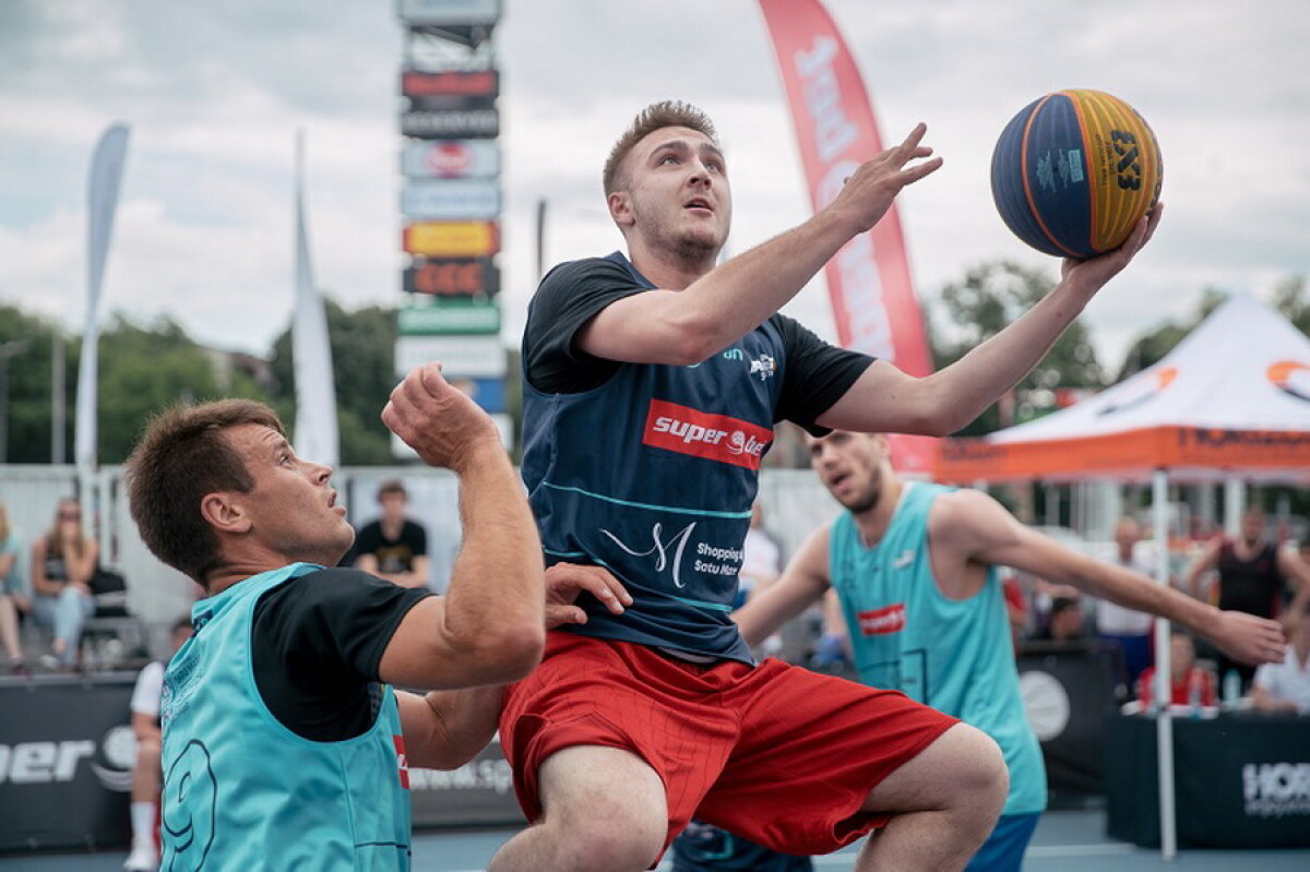 GALERIE FOTO Naționala de 3x3 la turație maximă: fetele au dominat la Satu Mare Streetball