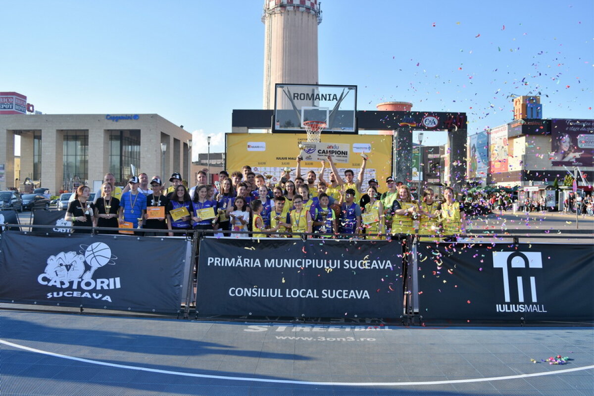 GALERIE FOTO Naționala de 3x3 la turație maximă: fetele au dominat la Satu Mare Streetball