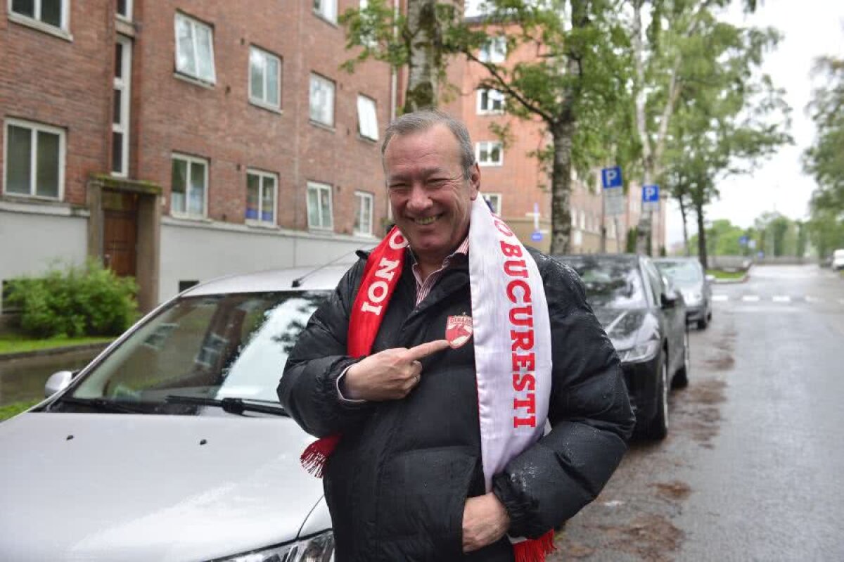 VIDEO EXCLUSIV // Reporterul GSP l-a întâlnit în Oslo pe cel mai mare suporter dinamovist din Norvegia: are „Dinamo” și pe plăcuța de înmatriculare