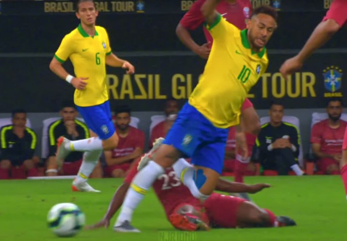 VIDEO+FOTO Dezastru, Neymar! Brazilianul a ajuns la spital după amicalul cu Qatar » OUT de la Copa America
