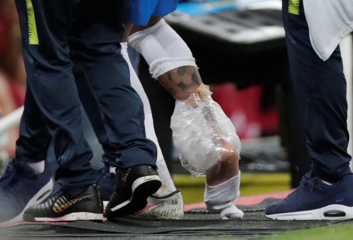 VIDEO+FOTO Dezastru, Neymar! Brazilianul a ajuns la spital după amicalul cu Qatar » OUT de la Copa America