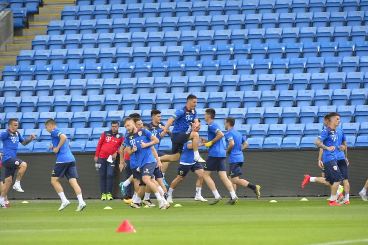 NORVEGIA - ROMÂNIA, PRELIMINARII EURO 2020 // VIDEO + FOTO Ploaie torențială la antrenamentul oficial al „tricolorilor”