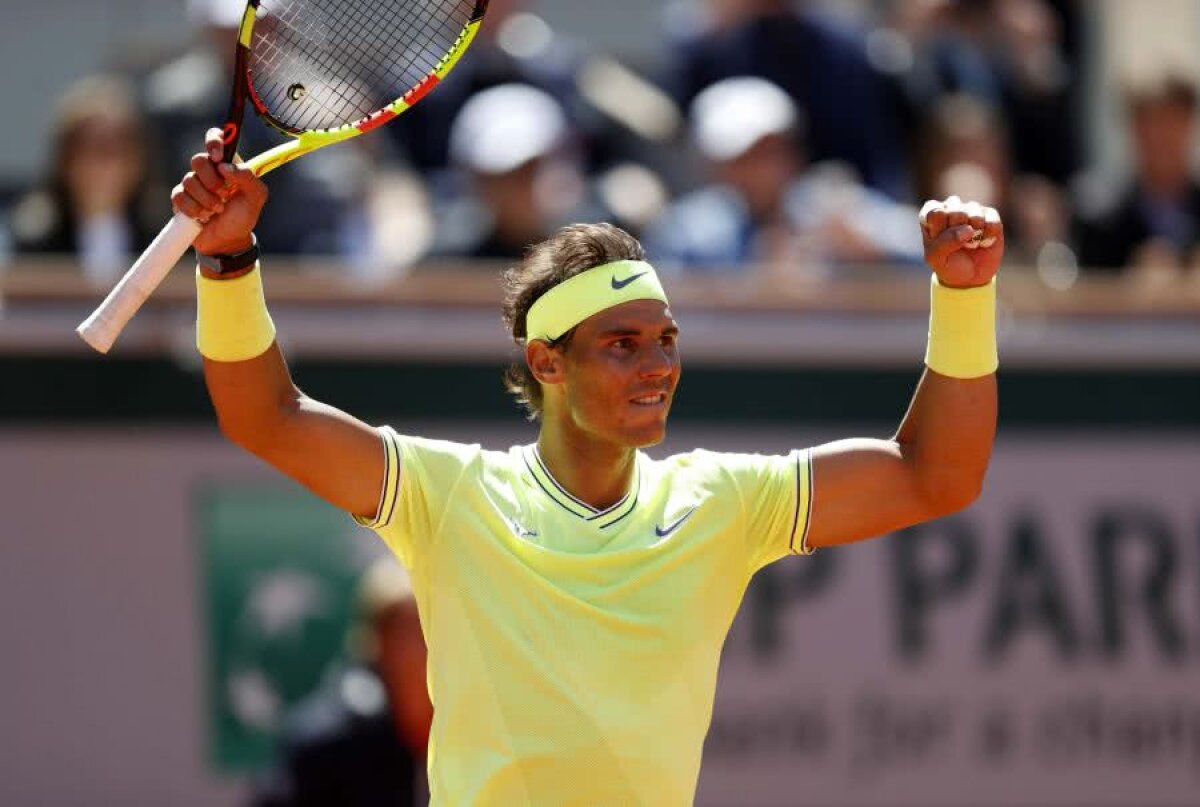 ROLAND GARROS // Rafael Nadal victorie în trei seturi cu Roger Federer! S-a calificat în a 12-a finala la Roland Garros